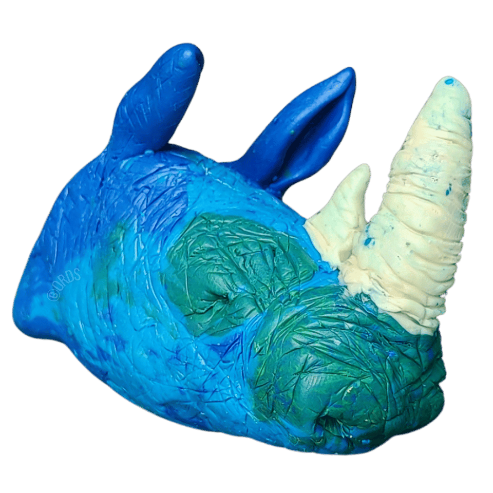 rhino sculpture